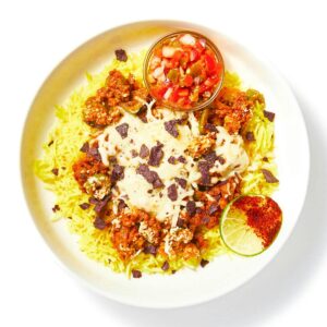 Cheesy Beef Picadillo