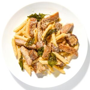 Penne Chicken Green Curry