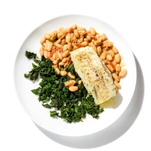 Roasted Cod & White Bean Stew