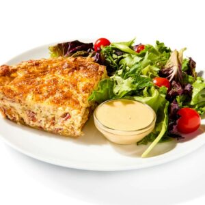 Bacon, Egg & Cheese Quiche