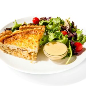 Caramelized Onion & Goat Cheese Quiche