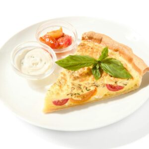 Caprese Quiche