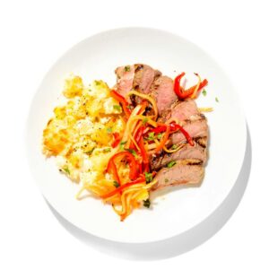 A La Criolla Grilled Flank Steak