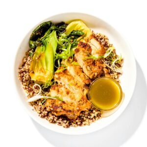 Ginger Scallion Chicken Bowl