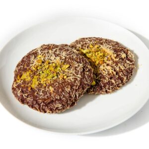 Viral Dubai Pistachio Kunafa Double Chocolate Cookie