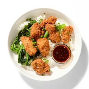 Spicy Kung Pao Sesame Chicken