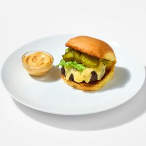 Gouda Burger with JG secret sauce