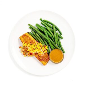 Chipotle-Maple Glazed Salmon