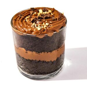 Nutella Hazelnut Crunch Cake Jar