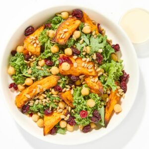 Roasted Sweet Potato & Chickpea Salad