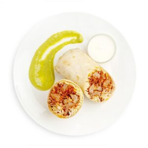 Al Pastor Pork Burrito