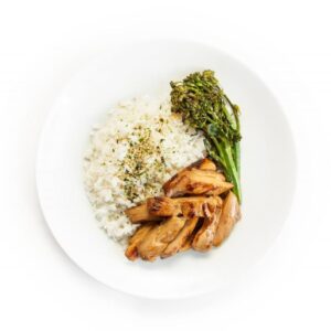 Chicken Teriyaki with Charred Broccolini