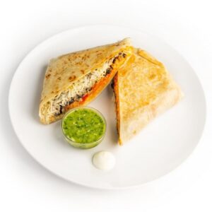 Mission-Style Chicken Burrito